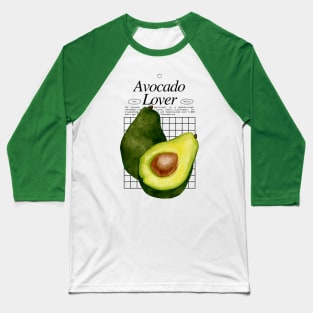 Avocado Lover - Fruit Lover Pear Keto Diet Baseball T-Shirt